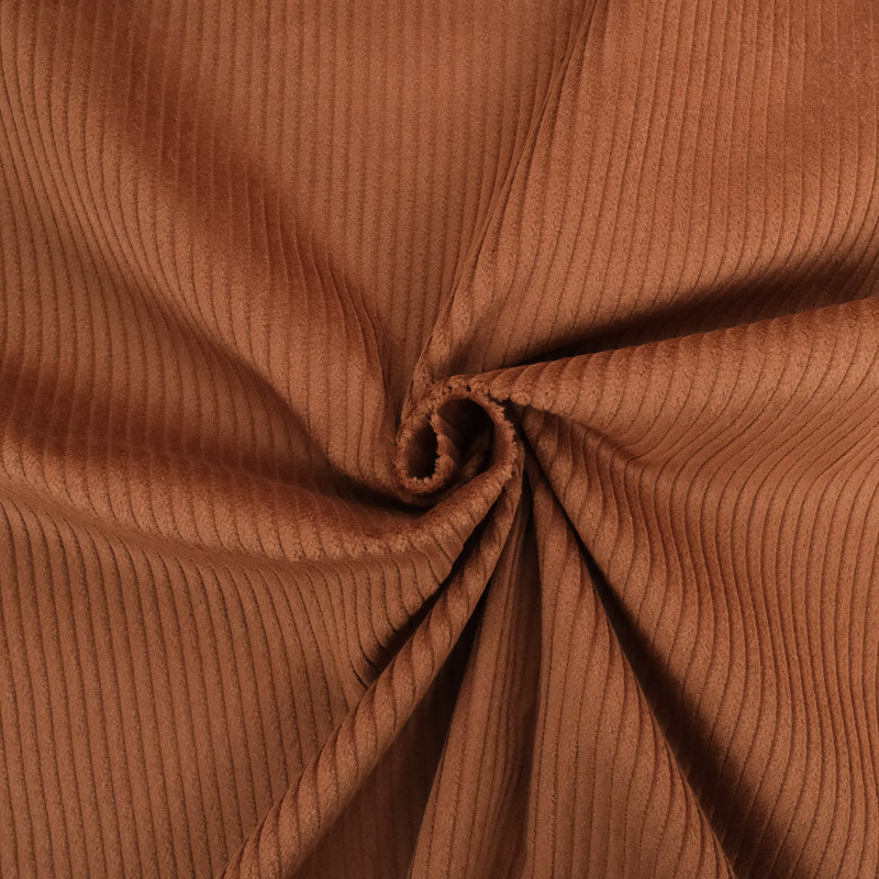 Velours Grosses Côtes Coton Armand mokka